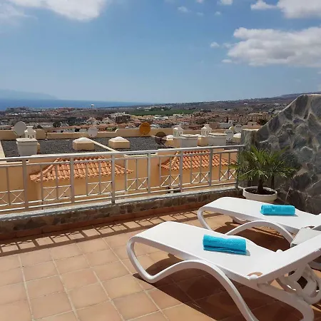 Roque Del Conde 2 With Fantastic Sea Views, 2 Terraces, Pool, Wifi, Sat-tv, Dishwasher Сasa de vacaciones Costa Adeje (Tenerife)