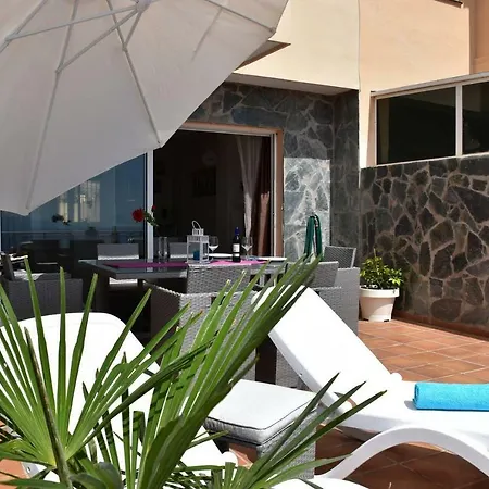 Semesterbostad Roque Del Conde 2 With Fantastic Sea Views, 2 Terraces, Pool, Wifi, Sat-tv, Dishwasher Costa Adeje (Tenerife)
