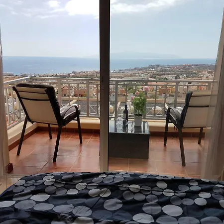 Roque Del Conde 2 With Fantastic Sea Views, 2 Terraces, Pool, Wifi, Sat-tv, Dishwasher Semesterbostad Costa Adeje (Tenerife)